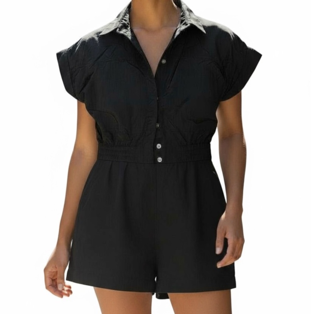 DOKOTOO women’s Stylish Black Jumpsuit‎ size small